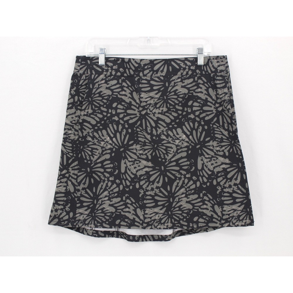 RipSkirt Hawaii Large Wrap Skirt Length 2 Black Shibori Butterfly Coverup